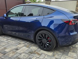 2022 Tesla Model Y Performance I, синий, 2600000 рублей, вид 5