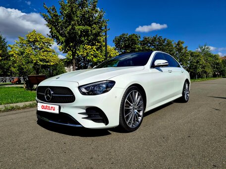 2021 Mercedes-Benz E-Класс 350 V (W213, S213, C238) Рестайлинг, белый, 5700000 рублей, вид 2