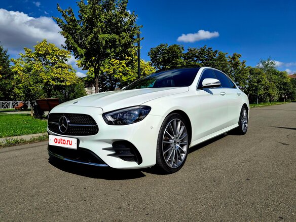 2021 Mercedes-Benz E-Класс 350 V (W213, S213, C238) Рестайлинг, белый, 5700000 рублей - вид 1