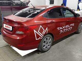 2011 Hyundai Solaris I, красный, 550000 рублей, вид 3