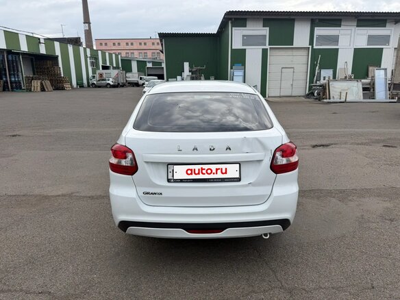 2023 Lada (ВАЗ) Granta I Рестайлинг, белый, 650000 рублей - вид 5