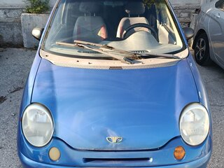 2002 Daewoo Matiz I Рестайлинг, синий, 100000 рублей, вид 1