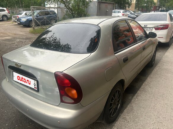 2008 Chevrolet Lanos I, серебристый, 130000 рублей - вид 2