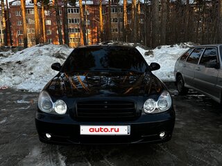 2005 Hyundai Sonata IV (EF) Рестайлинг, чёрный, 389000 рублей, вид 4