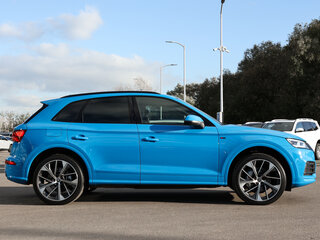 2019 Audi Q5 II (FY), голубой, 3200000 рублей, вид 4