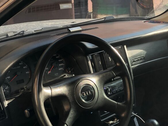 1991 Audi 80 V (B4), серый, 370000 рублей - вид 11