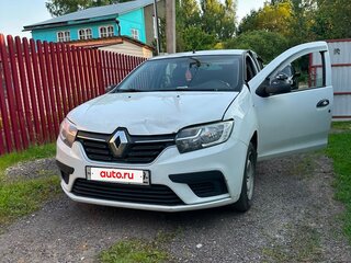 2018 Renault Sandero II Рестайлинг, белый, 700000 рублей, вид 1