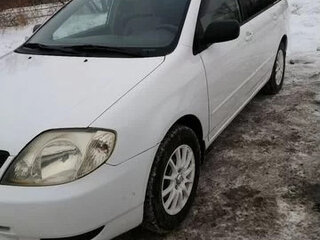 2002 Toyota Corolla IX (E120, E130), белый, 550000 рублей, вид 1
