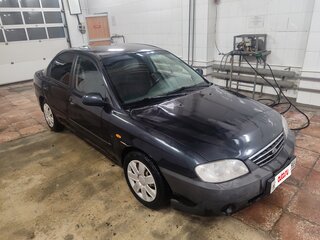2006 Kia Spectra I Рестайлинг 2, чёрный, 170000 рублей, вид 1