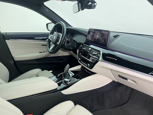 2021 BMW 5 серии 530i xDrive VII (G30/G31/G38) Рестайлинг, синий - вид 12