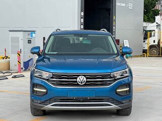 2021 Volkswagen Tayron I, синий, 1627000 рублей, вид 2