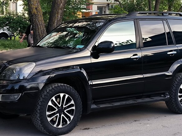 2005 Lexus GX 470 I, чёрный, 1649000 рублей