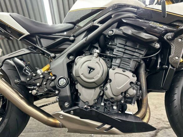 2022 Triumph Speed Triple, белый, 1550000 рублей - вид 26