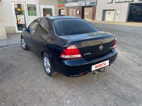 2007 Nissan Almera Classic I, чёрный, 460000 рублей - вид 4