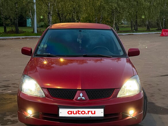 2006 Mitsubishi Lancer IX Рестайлинг, красный, 540000 рублей - вид 1