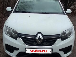 2019 Renault Logan II Рестайлинг, белый, 770000 рублей, вид 2