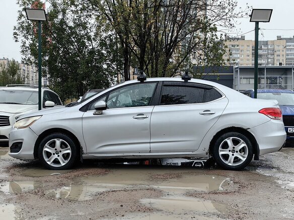2013 Citroen C4 II, серебристый - вид 7