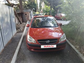 2008 Hyundai Getz I Рестайлинг, красный, 425000 рублей, вид 1