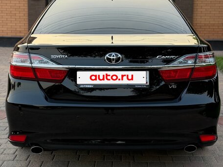 2017 Toyota Camry VII (XV50) Рестайлинг 2, чёрный, 2390000 рублей, вид 5