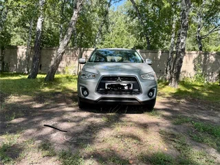 2014 Mitsubishi ASX I Рестайлинг, серебристый, 1086000 рублей, вид 2