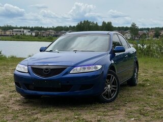 2005 Mazda 6 I (GG), синий, 330000 рублей, вид 1