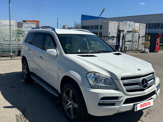 2009 Mercedes-Benz GL-Класс 350 I (X164) Рестайлинг, белый, 1800000 рублей, вид 3