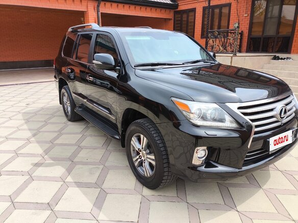 2014 Lexus LX 570 III Рестайлинг, чёрный, 7999999 рублей - вид 1