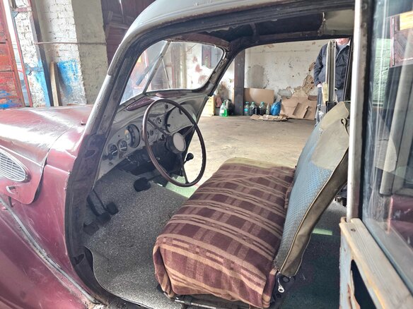 1950 BMW 321 I, красный, 460000 рублей - вид 6