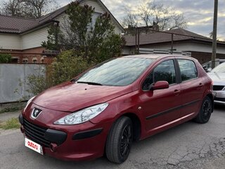 2006 Peugeot 307 I Рестайлинг, красный, 349990 рублей, вид 1