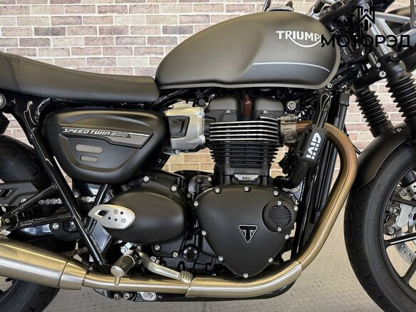 2022 Triumph Speed Twin, серый, 895000 рублей - вид 17