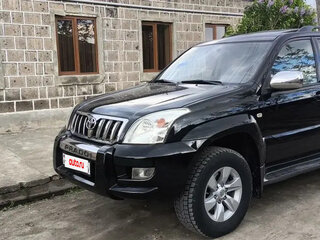 2006 Toyota Land Cruiser Prado 5-speed 120 Series, чёрный, 2430000 рублей, вид 2
