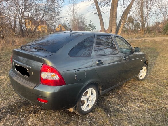 2009 Lada (ВАЗ) Priora I, серый, 220000 рублей - вид 6