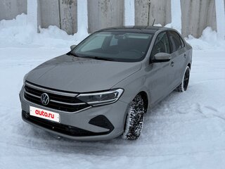 2021 Volkswagen Polo VI, серый, 1580000 рублей, вид 2