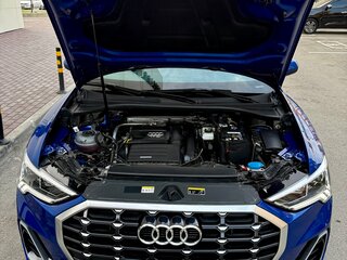 2021 Audi Q3 35 TFSI II (F3), синий, 3190000 рублей, вид 2