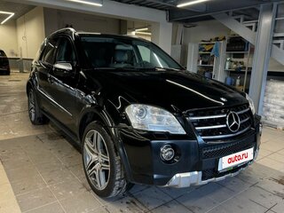 2010 Mercedes-Benz M-Класс AMG 63 AMG II (W164) Рестайлинг, чёрный, 2000000 рублей, вид 3