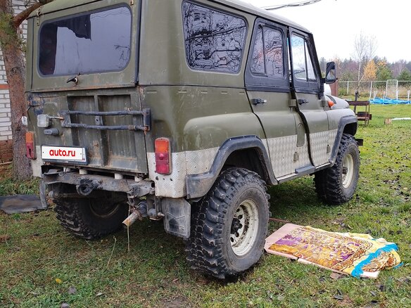 1997 УАЗ 31519, зелёный, 255000 рублей - вид 4