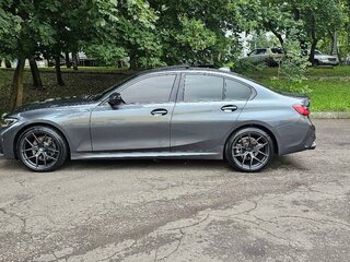 2021 BMW 3 серии 320d xDrive VII (G2x), серебристый, 3900000 рублей, вид 4