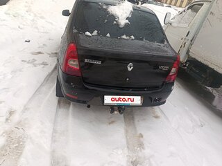 2012 Renault Logan I Рестайлинг, чёрный, 230000 рублей, вид 2