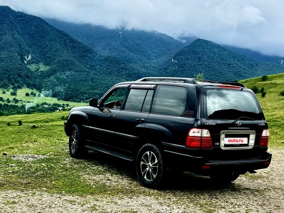 2003 Lexus LX 470 II Рестайлинг, чёрный, 2200000 рублей - вид 2