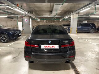 2021 BMW 5 серии 530i xDrive VII (G30/G31/G38) Рестайлинг, чёрный, 4990000 рублей, вид 5
