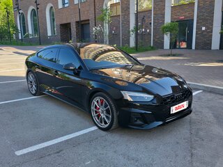 2021 Audi A5 Sportback 45 TFSI II (F5) Рестайлинг, чёрный, 4499000 рублей, вид 2