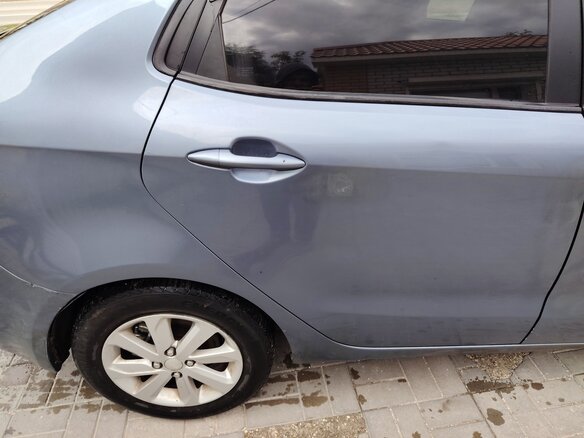 2014 Kia Rio 5-speed III, голубой, 450000 рублей - вид 15