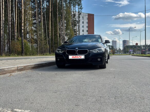 2017 BMW 3 серии 320i xDrive VI (F3x) Рестайлинг, чёрный - вид 10
