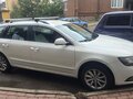 2014 Skoda Superb DSG II Рестайлинг, белый, 1349000 рублей - вид 1