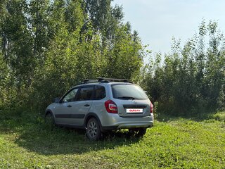 2018 Lada (ВАЗ) Kalina Cross II, серебристый, 620000 рублей, вид 4