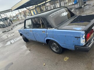 1989 Lada (ВАЗ) 2107, синий, 75000 рублей, вид 5