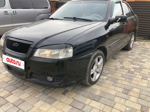 2007 Chery Amulet (A15) I, чёрный, 165000 рублей