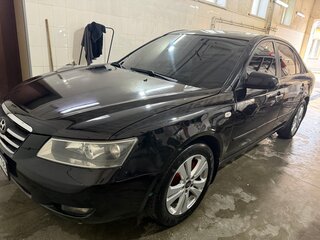 2006 Hyundai Sonata V (NF), чёрный, 520000 рублей, вид 4