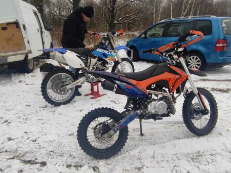 2023 BSE EX 125, оранжевый, 95000 рублей, вид 3