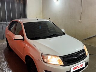 2013 Lada (ВАЗ) Granta I, белый, 570000 рублей, вид 3